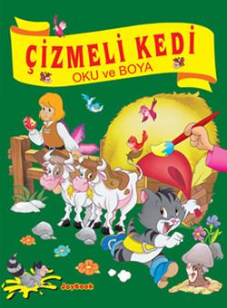 Çizmeli Kedi - Oku ve Boya